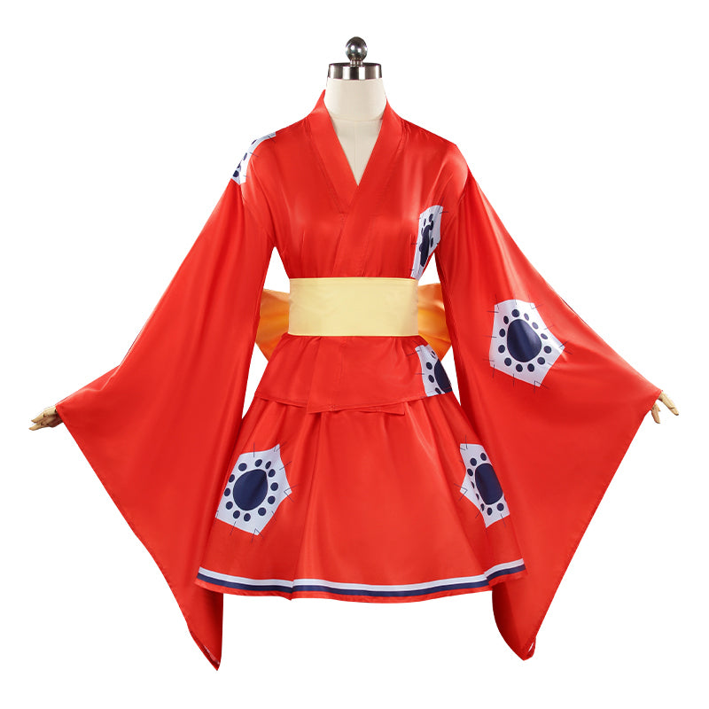 One Piece Monkey D Luffy Female Cosplay Costume