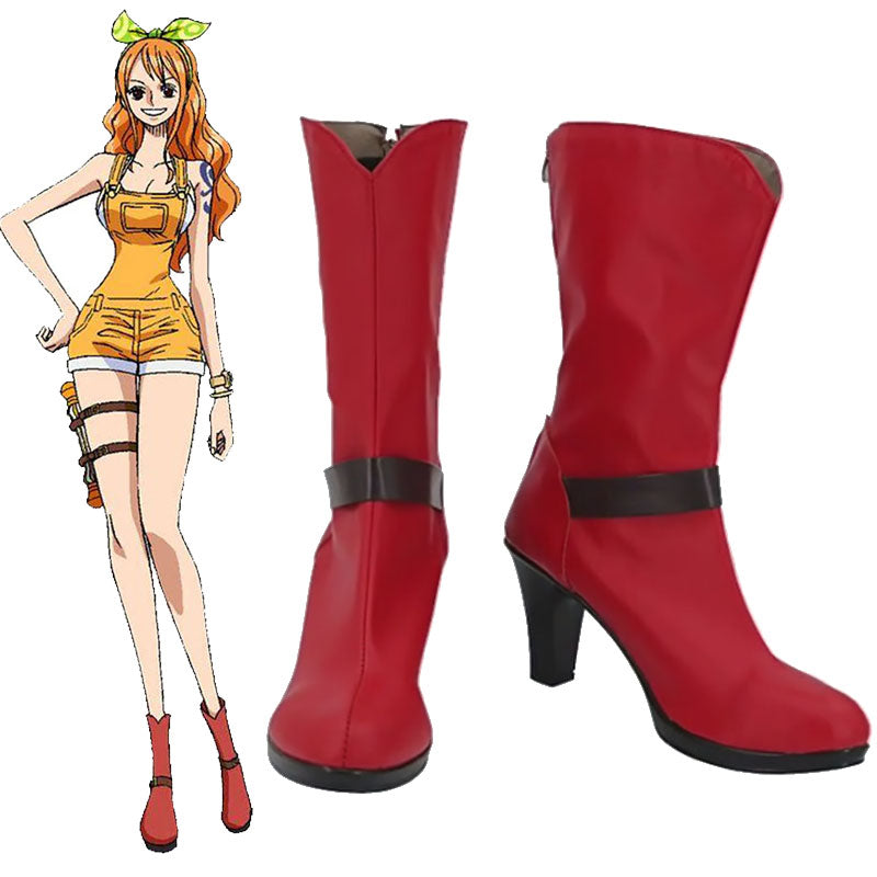 One Piece Nami Cosplay Shoes