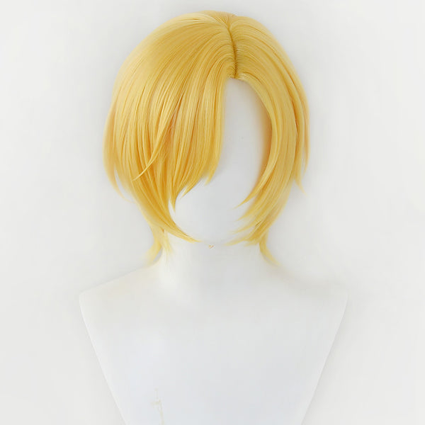 Anime Golden Wig Short Wig Cosplay Wig