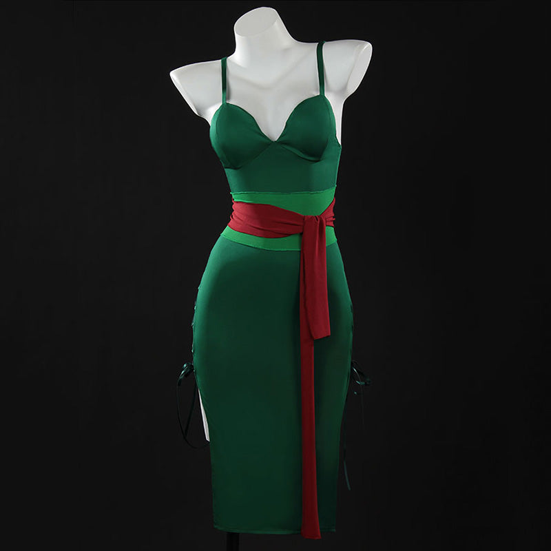 One Piece Roronoa Zoro Female Cosplay Costume