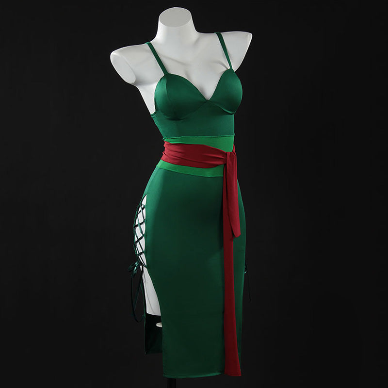 One Piece Roronoa Zoro Female Cosplay Costume