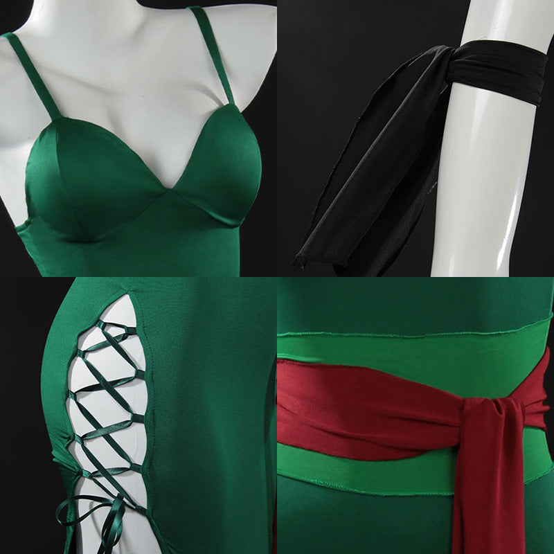 One Piece Roronoa Zoro Female Cosplay Costume