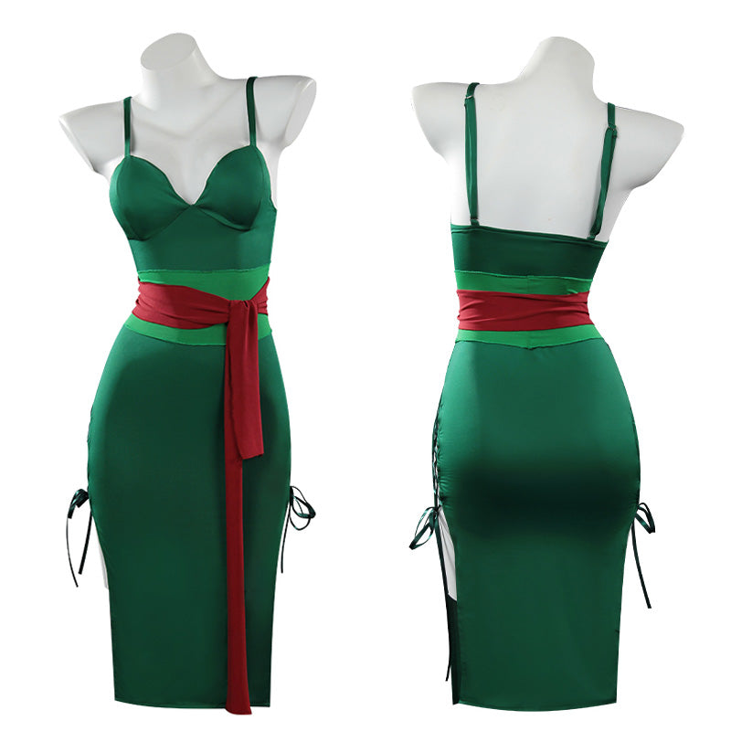 One Piece Roronoa Zoro Female Cosplay Costume