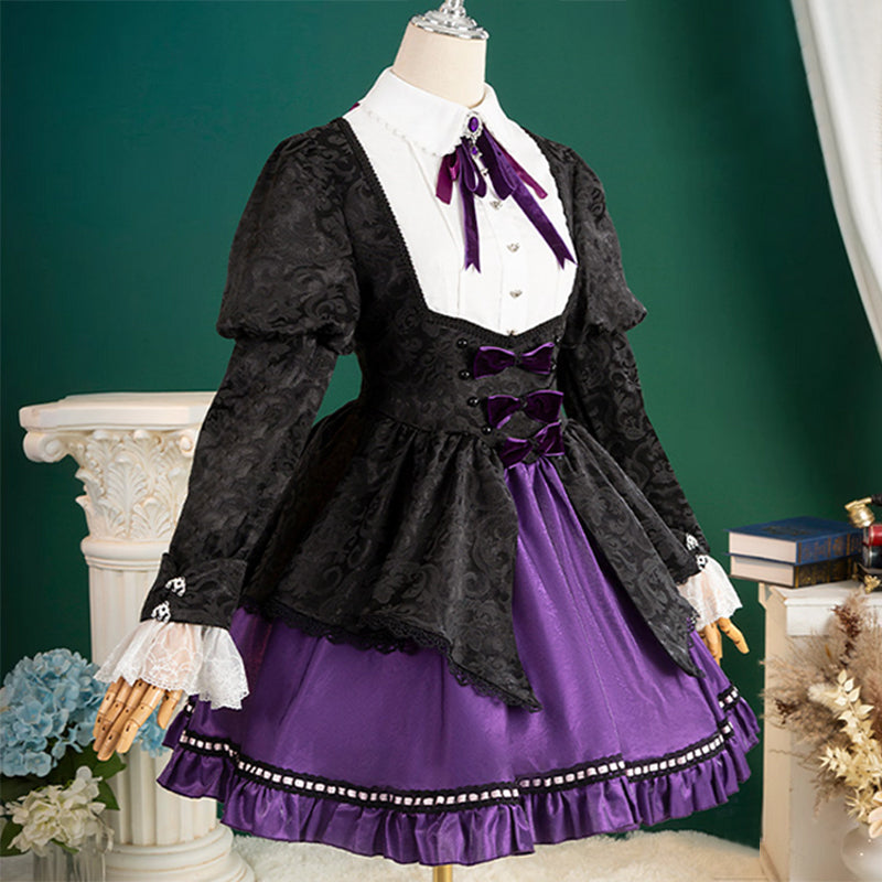 Panty And Stocking With Garterbelt Stocking Lolita Dress Cosplay Costume