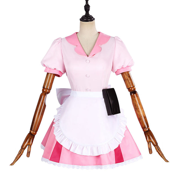 Panty And Stocking With Garterbelt Stocking Maid Dress Cosplay Costume