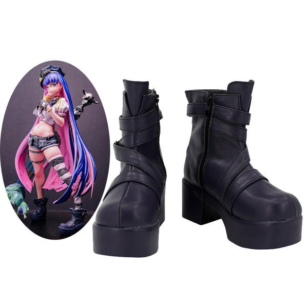 Panty And Stocking With Garterbelt Stocking Police Officer Cosplay Shoes