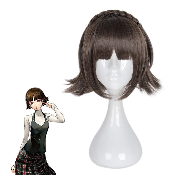 Persona 5 Makoto Niijima Cosplay Wig