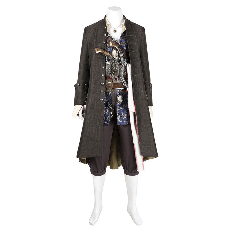 Pirates of the Caribbean Jack Sparrow Jackie Cosplay Costume