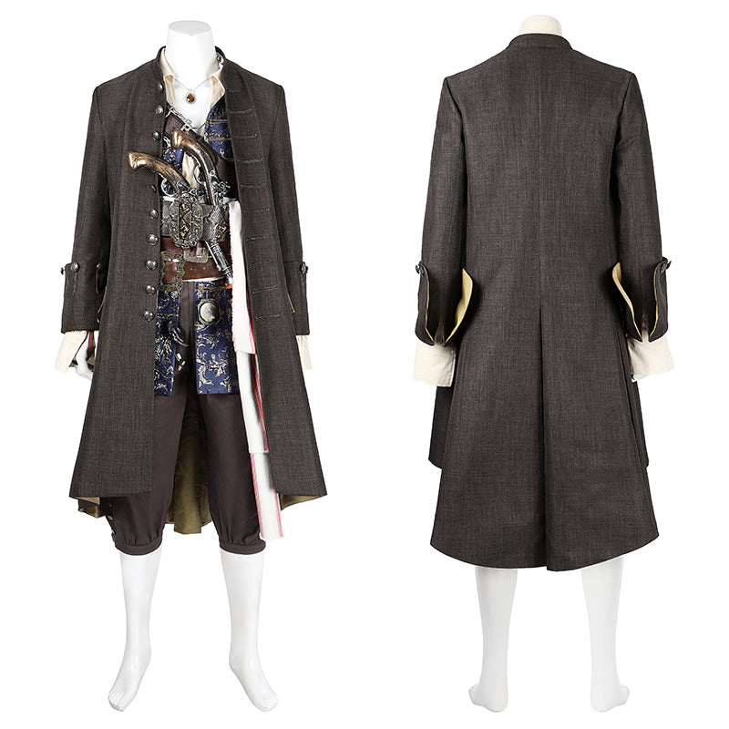 Pirates of the Caribbean Jack Sparrow Jackie Cosplay Costume