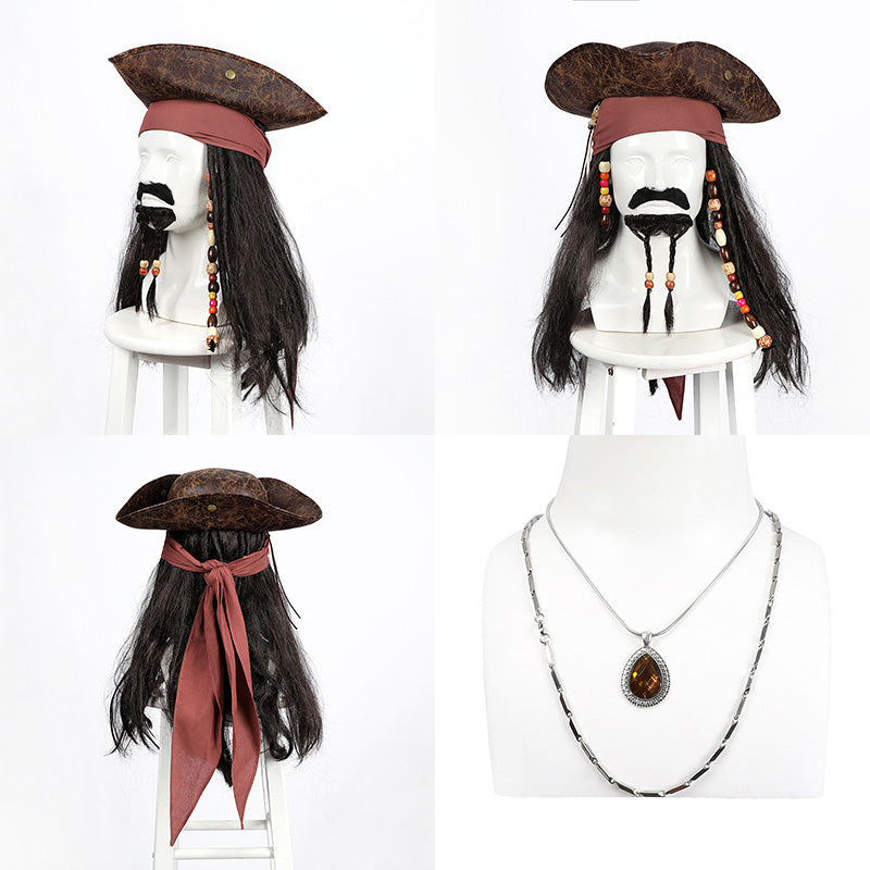 Pirates of the Caribbean Jack Sparrow Jackie Cosplay Costume