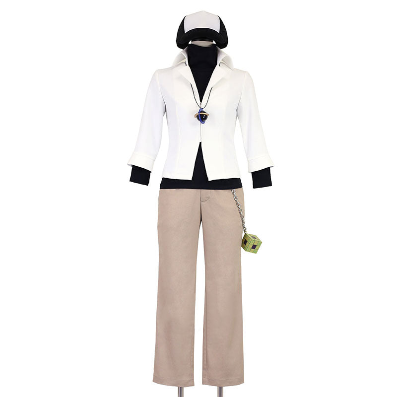 Pokemon Pokémon Black and White Natural Harmonia Gropius N Cosplay Costume