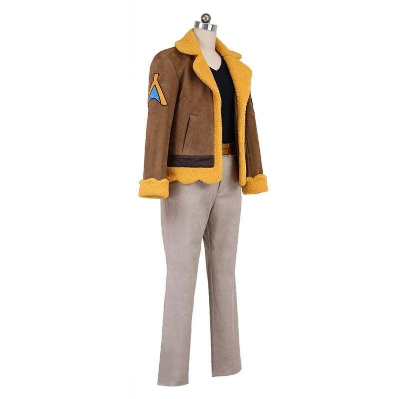 Pokemon Pokémon Horizons: The Series Professor Friede Cosplay Costume