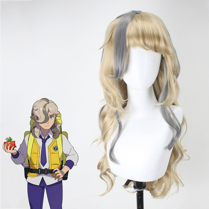 Pokemon Pokémon Scarlet and Violet Arven Cosplay Wig