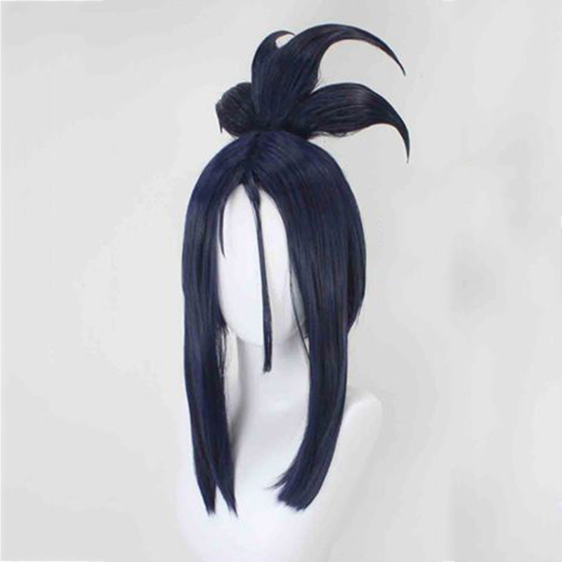 Pokemon Pokémon Scarlet and Violet Dendra Black Blue Cosplay Wig