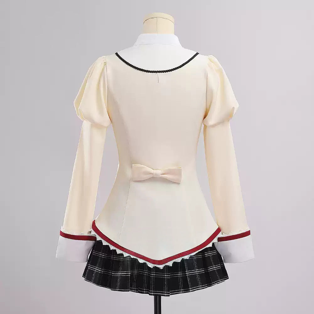 Puella Magi Madoka Magica Magica Kaname Mami Tomoe Kyoko Sakura Akemi Homura Sayaka Miki School Uniforms Cosplay Costume