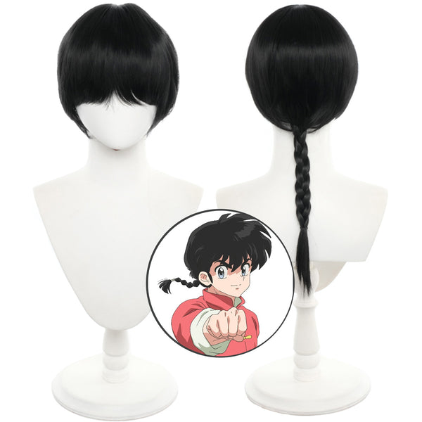 Ranma ½ Ranma 1/2 Ranma Saotome Cosplay Wig