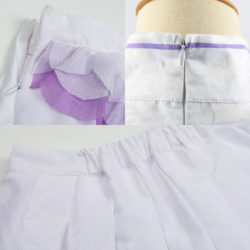 Re: Zero Starting Life In Another World Emilia Cosplay Costume B Edition