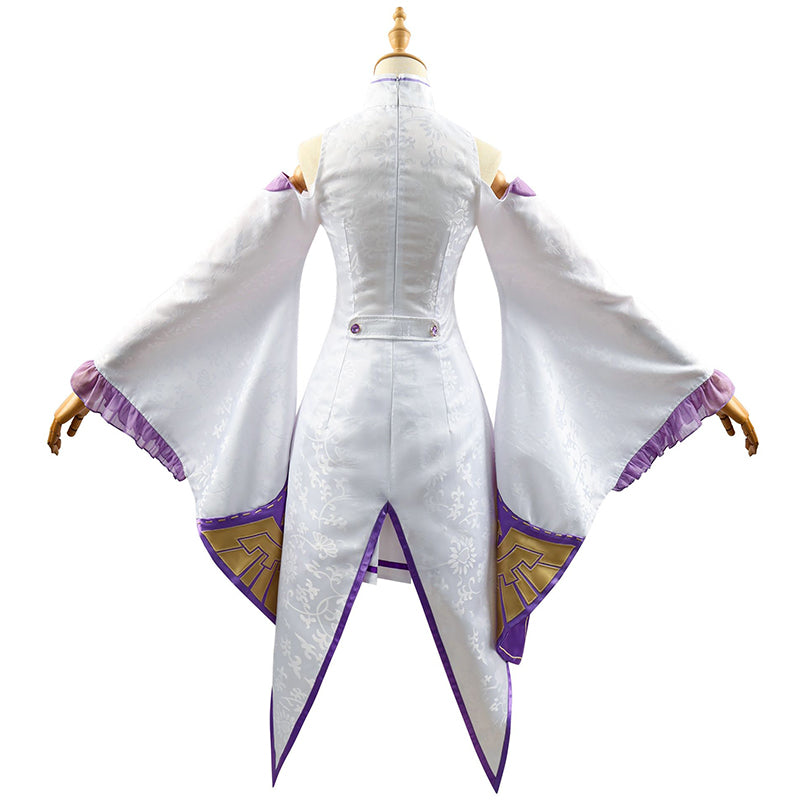 Re: Zero Starting Life In Another World Emilia Cosplay Costume B Edition