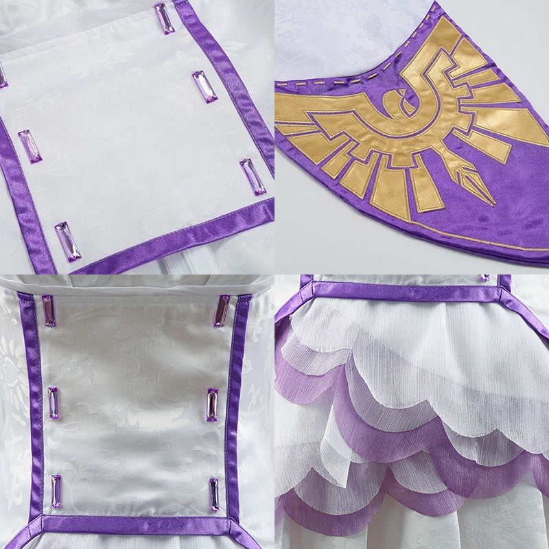 Re: Zero Starting Life In Another World Emilia Cosplay Costume B Edition