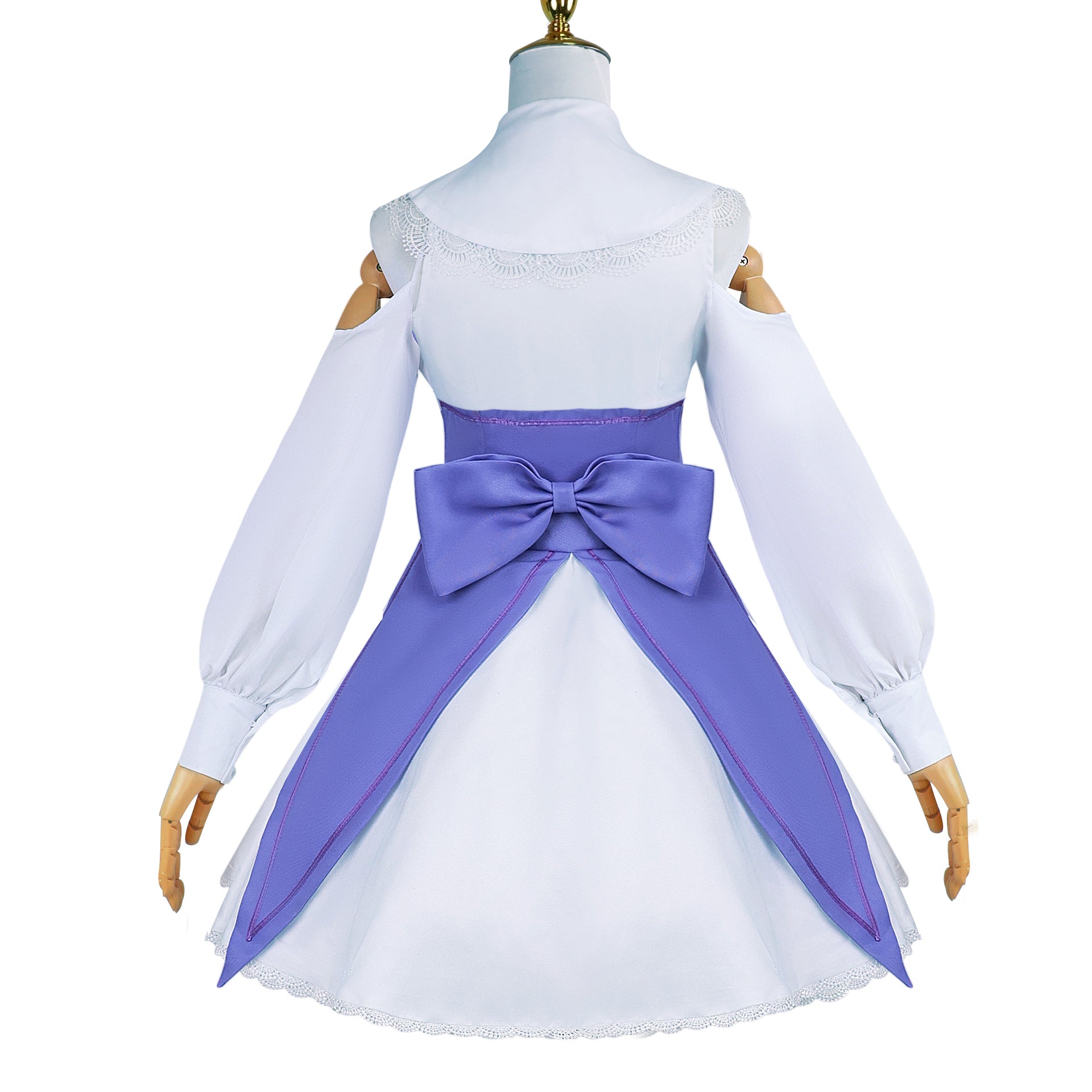 Re: Zero Starting Life In Another World Emilia Date Outfit Cosplay Costume