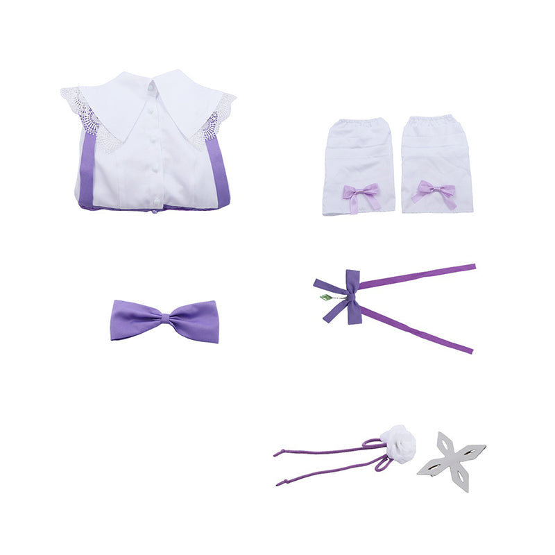 Re: Zero Starting Life In Another World Emilia Date Outfit Cosplay Costume