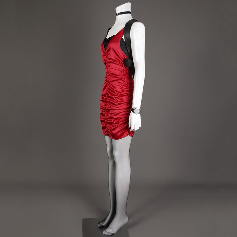 Resident Evil 4 Remake Ada Wong Cosplay Costume B Edition