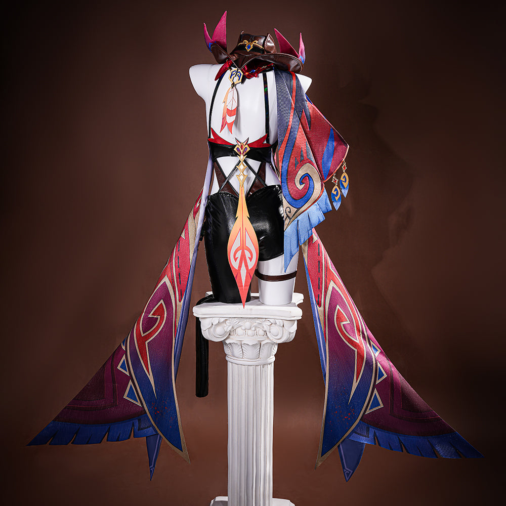 SR Genshin Impact Chasca Cosplay Costume