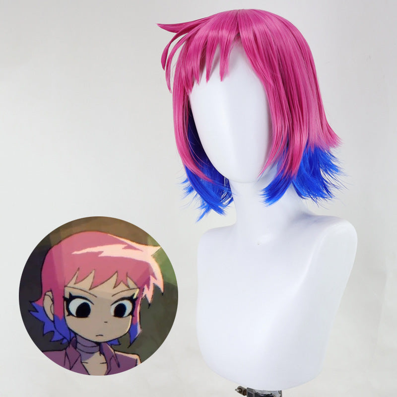 Scott Pilgrim Ramona Flowers Ramona Victoria Flowers Cosplay Wig