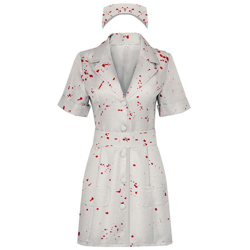 Silent Hill Nurse Halloween Cosplay Costume