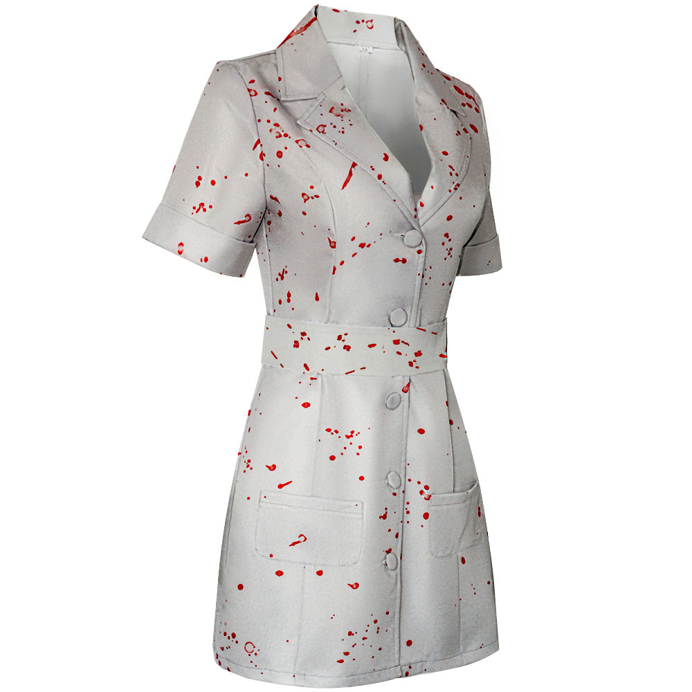 Silent Hill Nurse Halloween Cosplay Costume