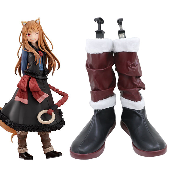 Spice and Wolf Holo Shoes Cosplay Boots