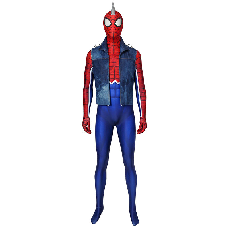 Spider-Man: Across the Spider-Verse Spider-Punk Cosplay Costume ...