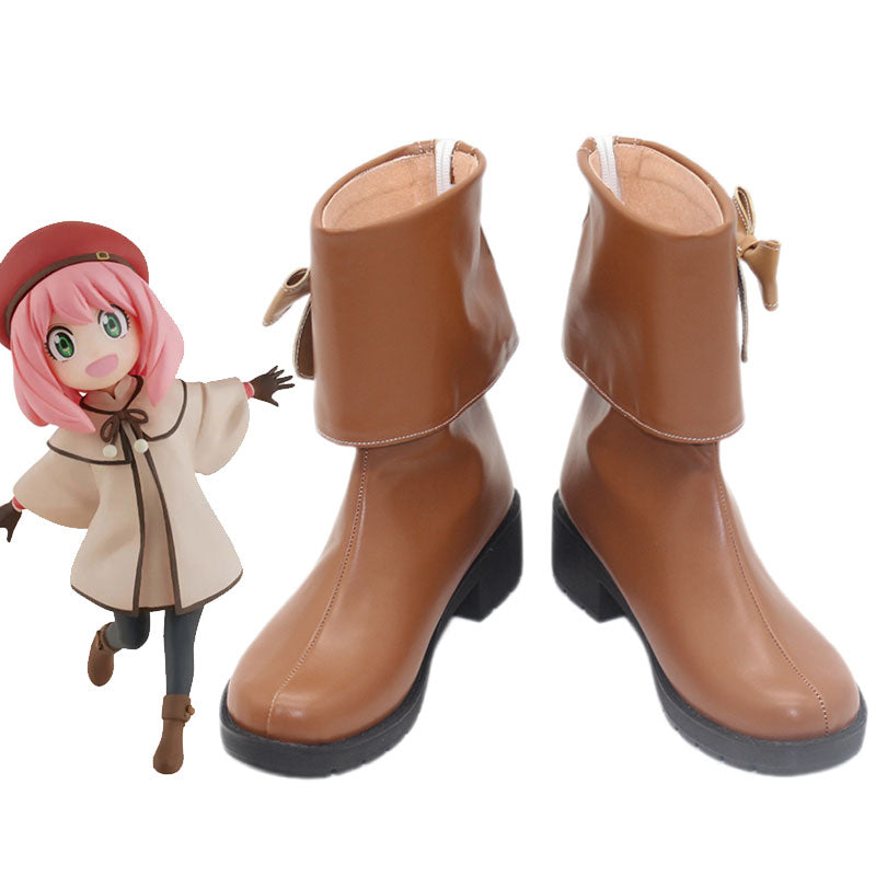 Spy × Family Code: White Anya Forger Cosplay Shoes