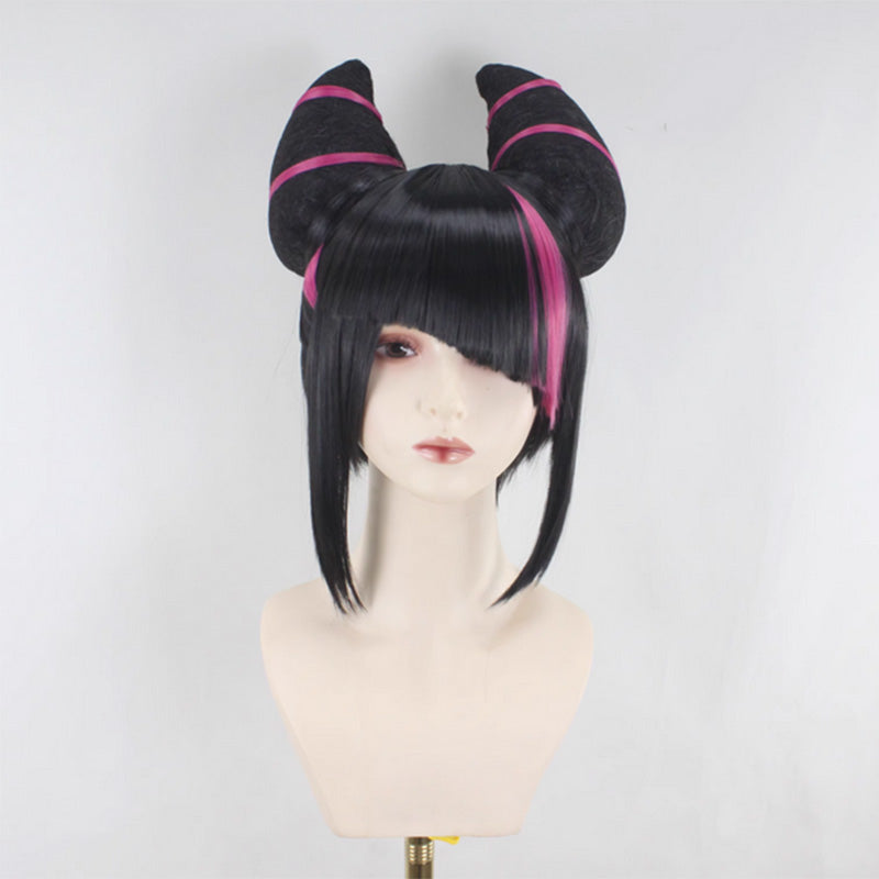 Street Fighter 6 Juri Han Cosplay Wig