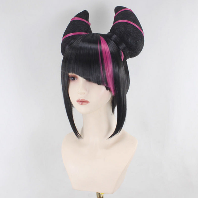 Street Fighter 6 Juri Han Cosplay Wig