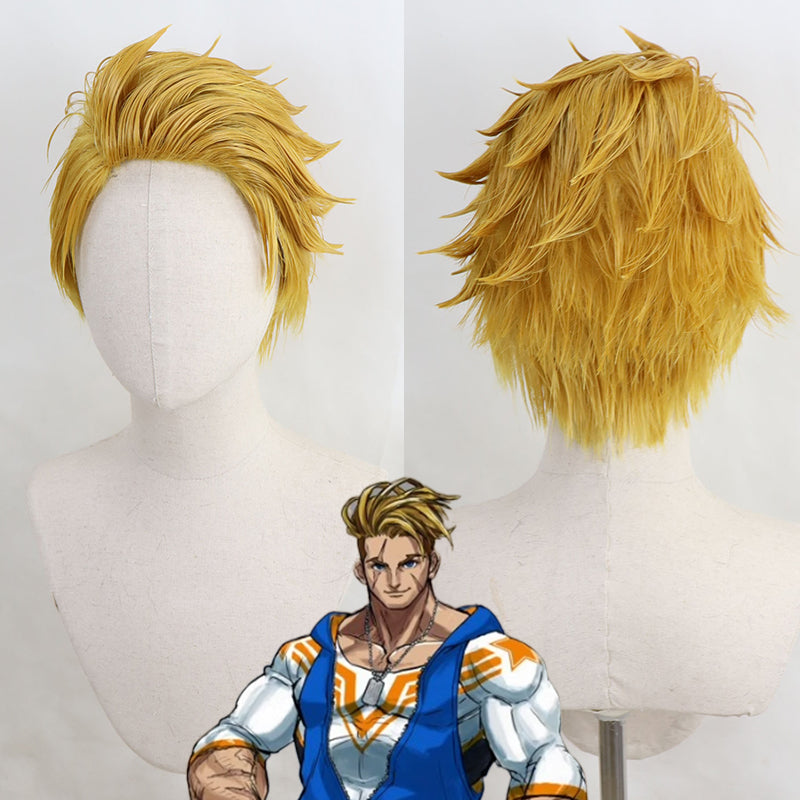 Street Fighter 6 Luke Cosplay Wig