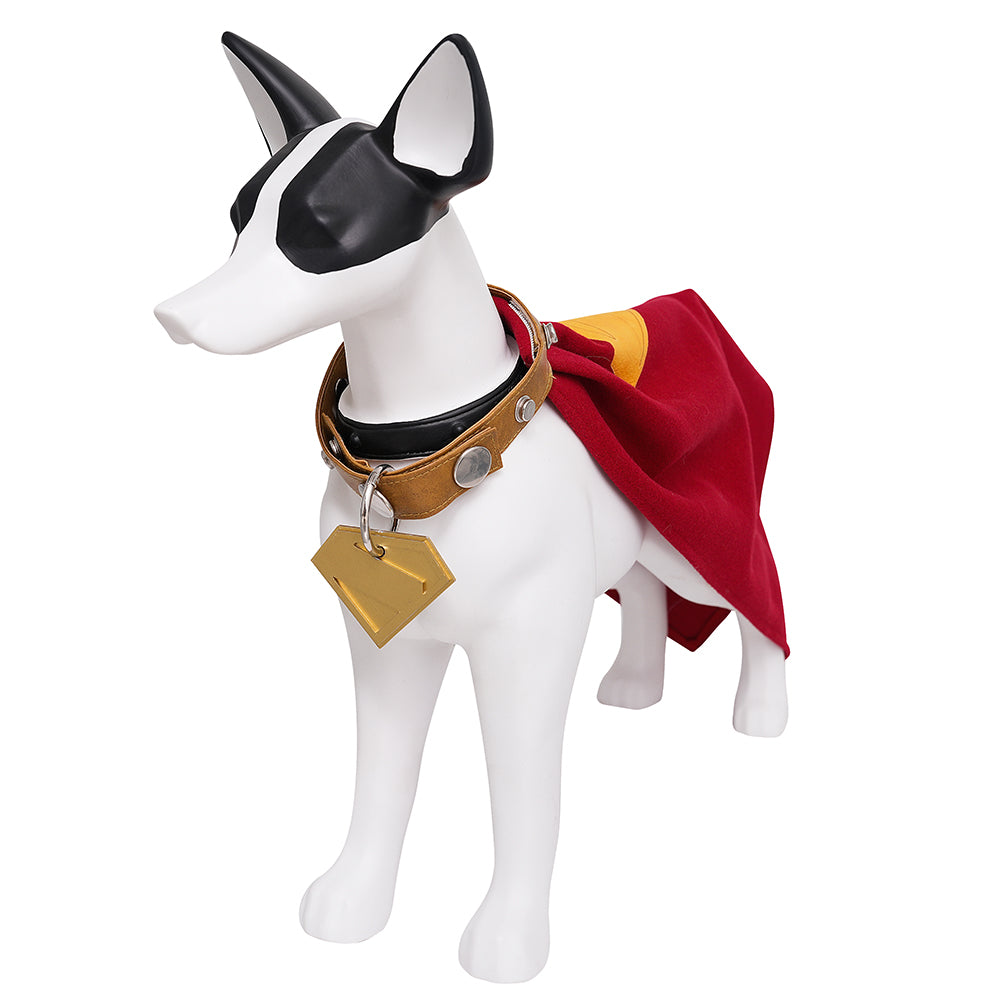 Superman Krypto Dog Costume Pet Clothing Cosplay Costume