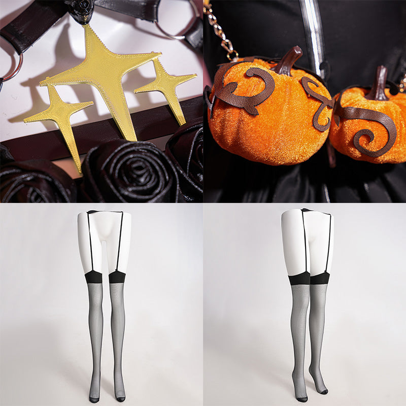 Synthesizer V Kasane Teto Halloween Cosplay Costume