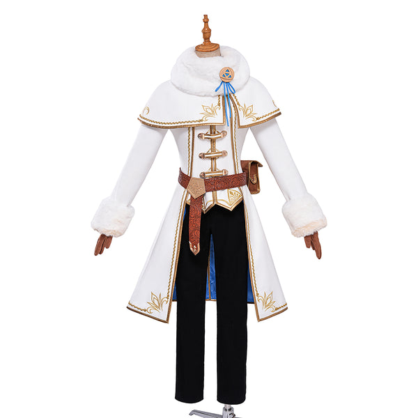 TLOZ: Breath Of The Wild Princess Champions Ballad DLC Winter Outfit Cosplay Costume