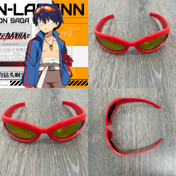 Tengen Toppa Gurren Lagann Simon Goggles Cosplay Accessory Prop