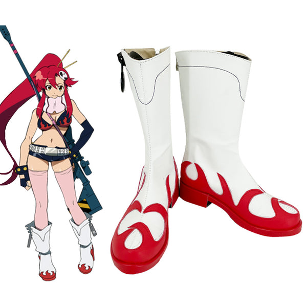 Tengen Toppa Gurren Lagann Yoko Littner Shoes Cosplay Boots