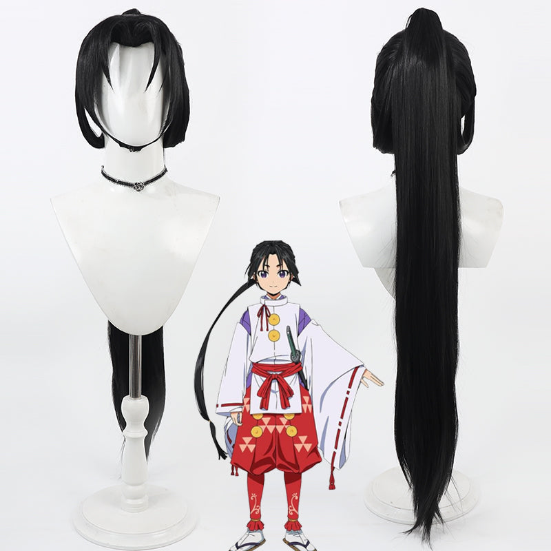 The Elusive Samurai Nige Jozu no Wakagimi Hojo Tokiyuki Cosplay Wig