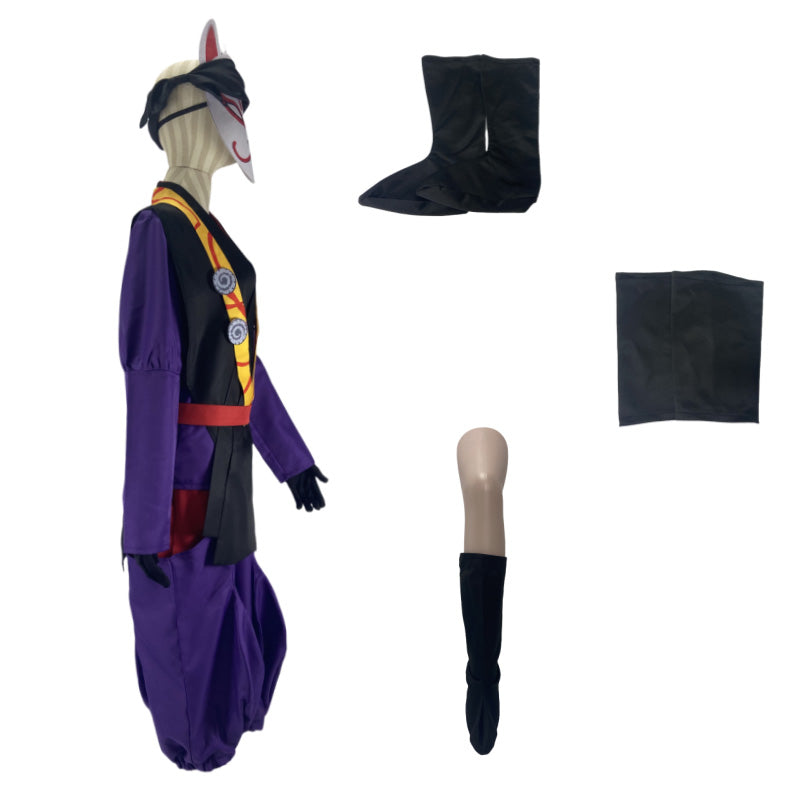 The Elusive Samurai Nige Jozu no Wakagimi Kazama Genba Cosplay Costume