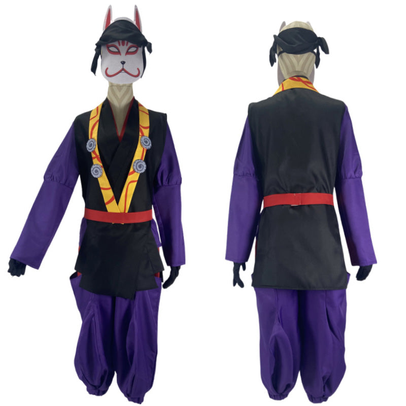 The Elusive Samurai Nige Jozu no Wakagimi Kazama Genba Cosplay Costume