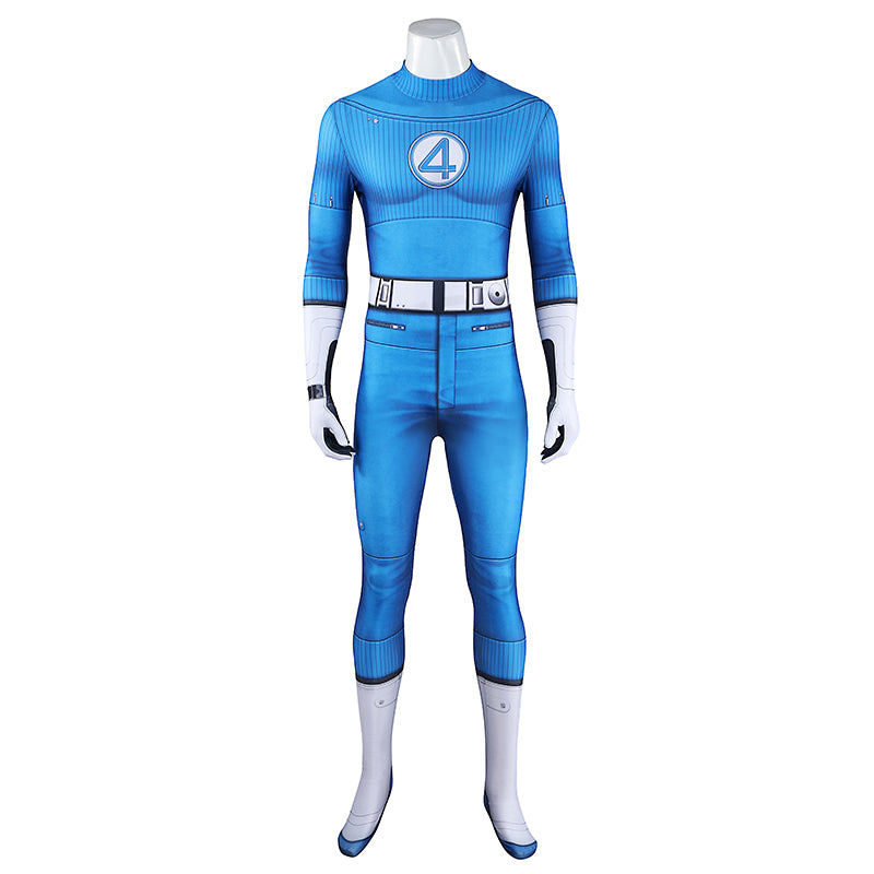 The Fantastic Four: First Steps Reed Richards Mister Fantastic Jumpsuit Cosplay Costume