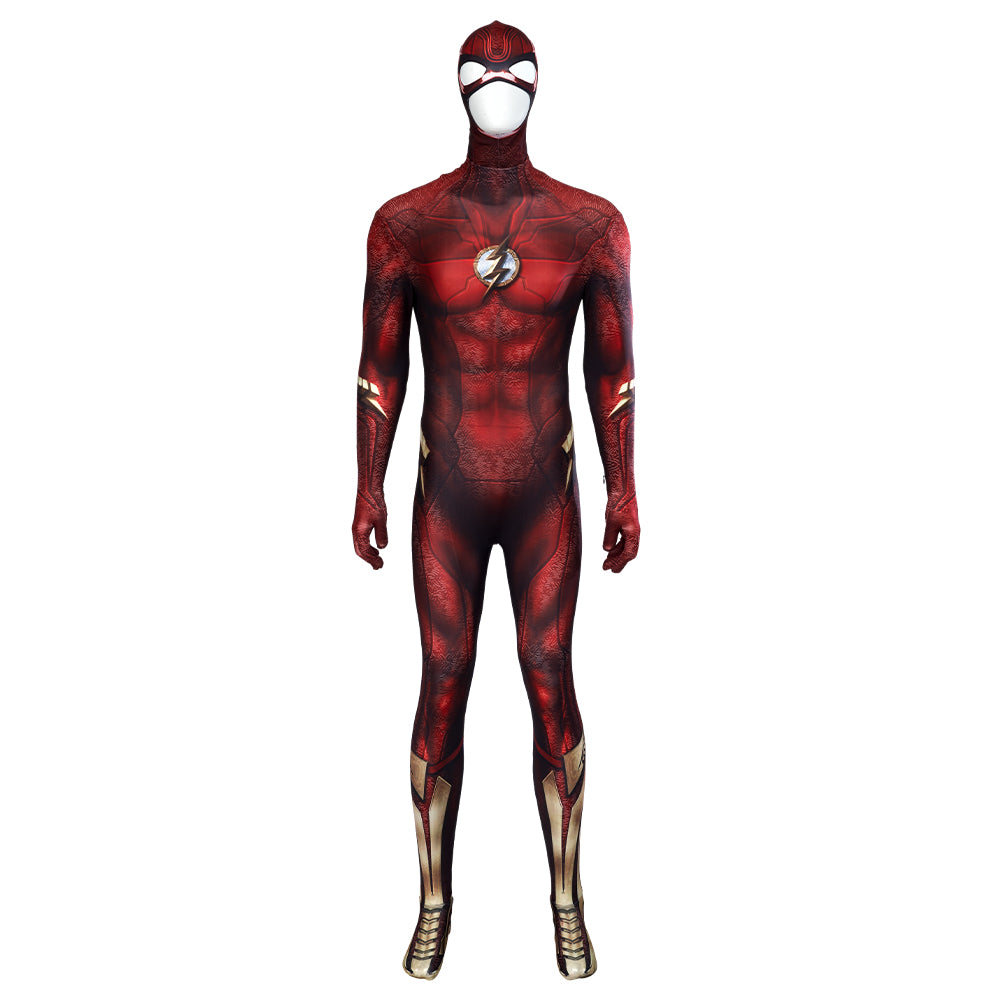 The Flash 2023 Movie The Flash Barry Allen Zentai Suit Cosplay Costume