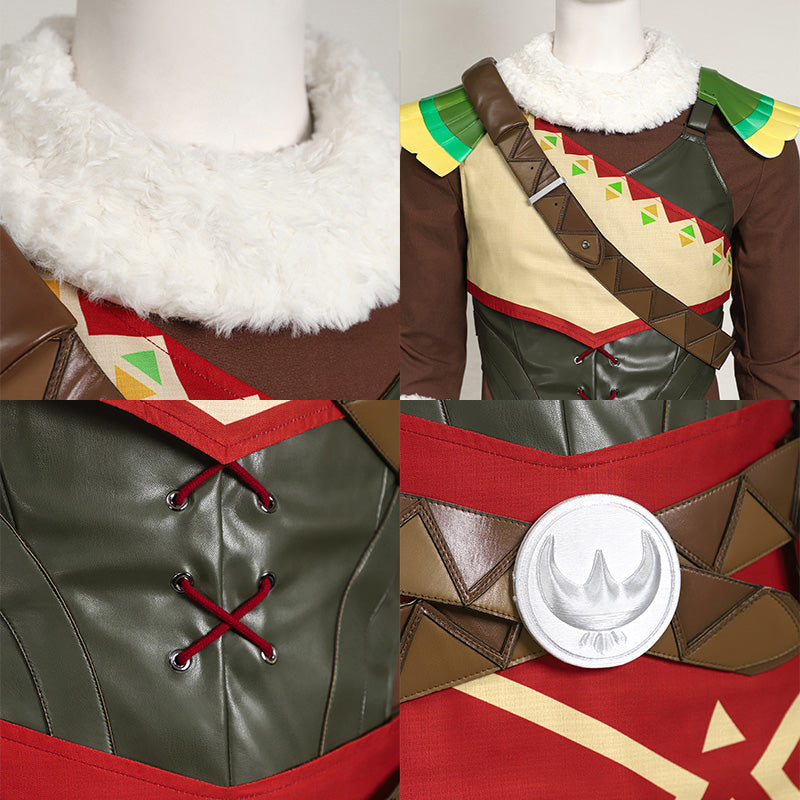 The Legend of Zelda Snowquill Set Cosplay Costume