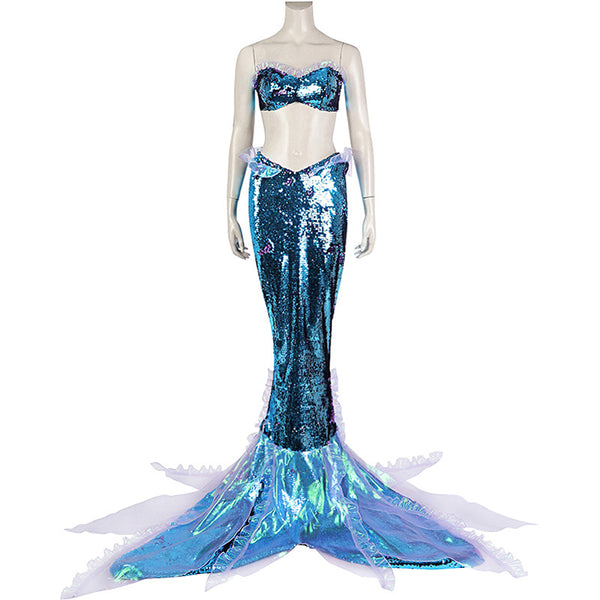 The Little Mermaid 2023 Movie Ariel Cosplay Costume