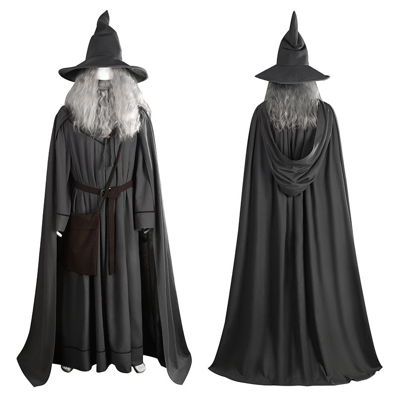 The Lord of the Rings The Fellowship of the Ring Gandalf Grey Cosplay Costume