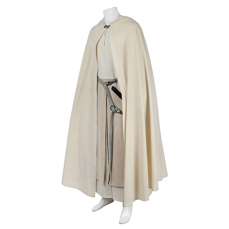 The Lord of the Rings: The Fellowship of the Ring Gandalf the White Cosplay Costume